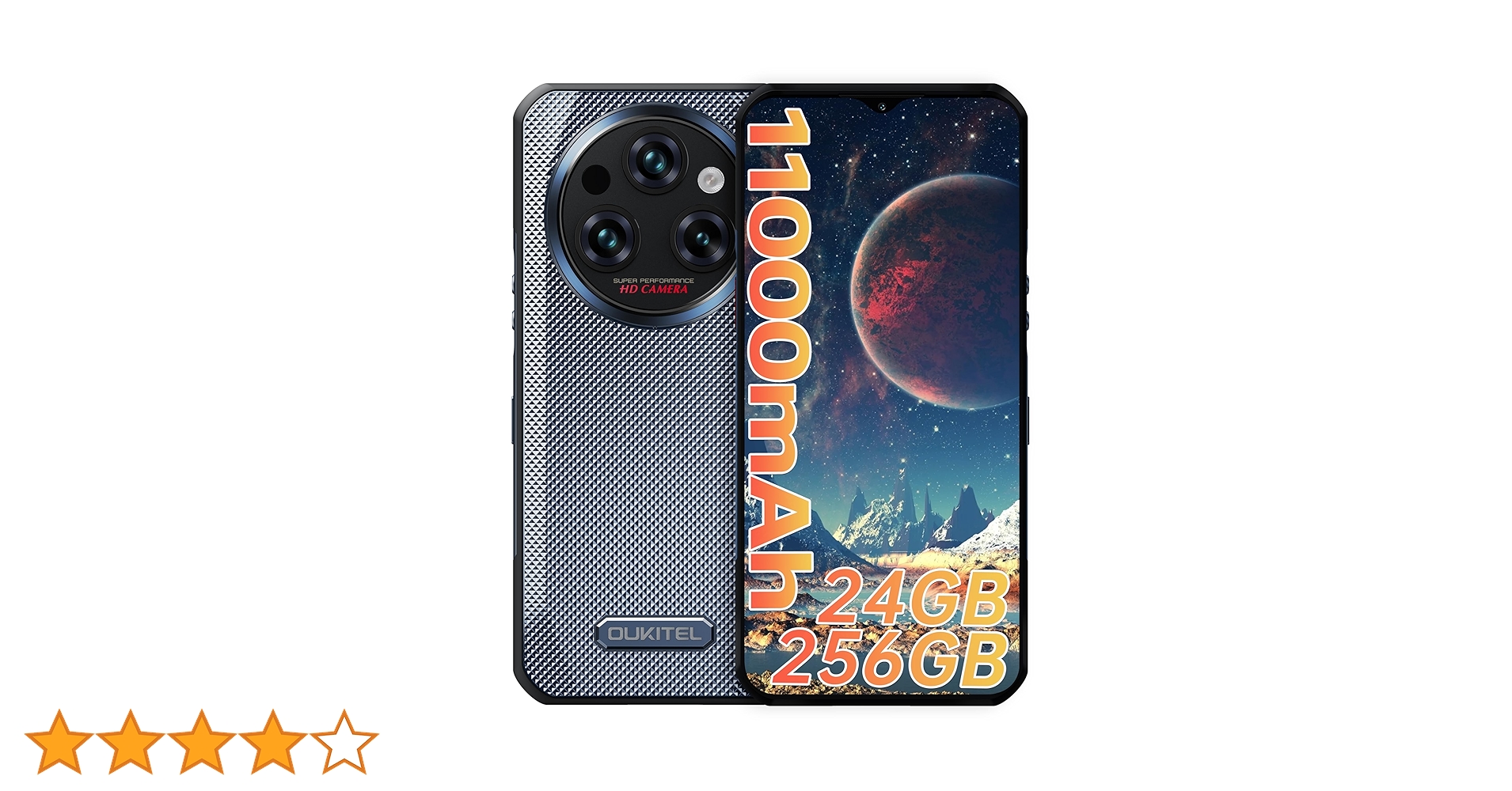 Amazon | OUKITEL WP35S タフネススマホ simフリー、24GB|256GB